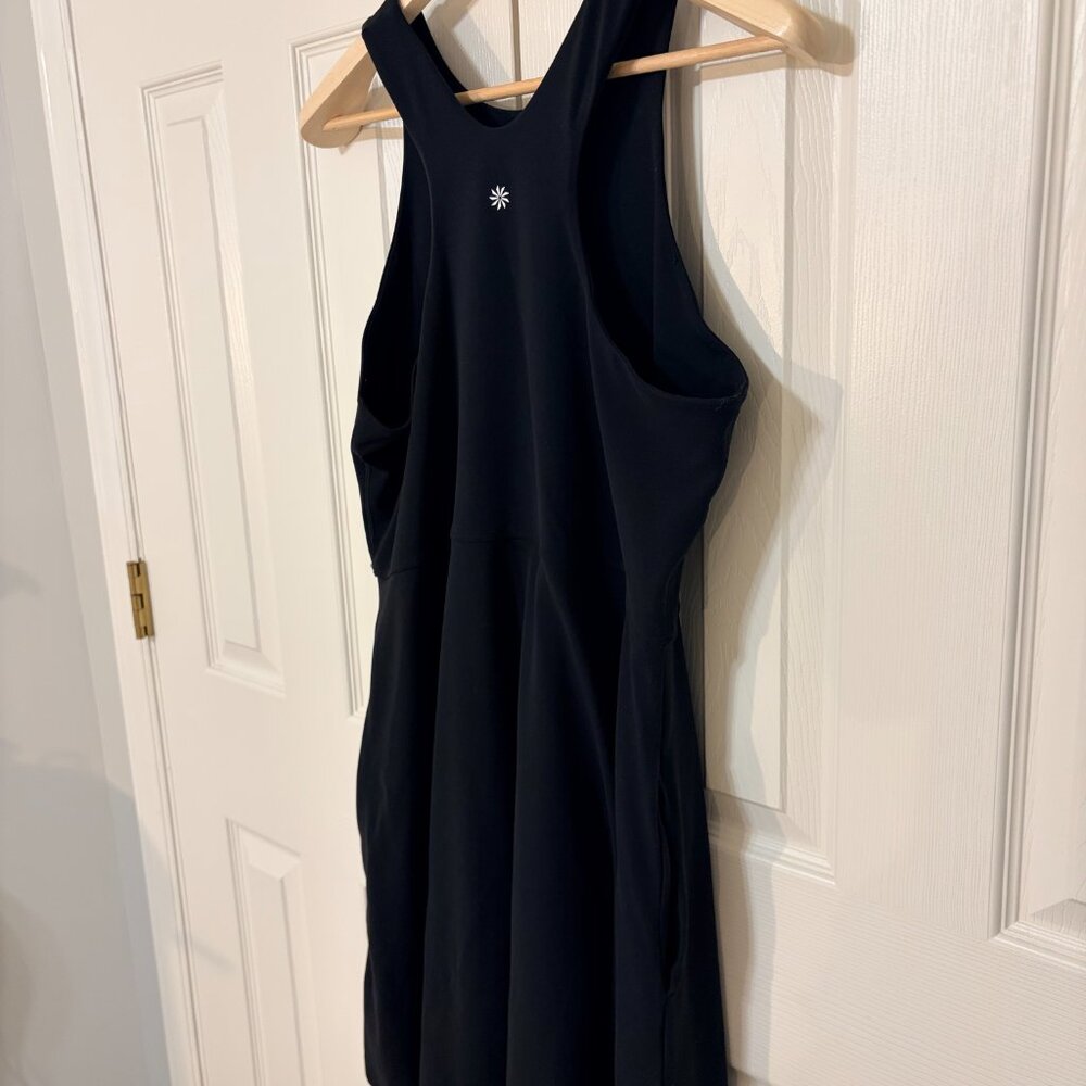 Athleta Concsious Mini Skater Athletic Dress in Black Size XL - Picture 6 of 7